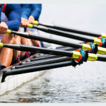 Burton leander rowing club tie