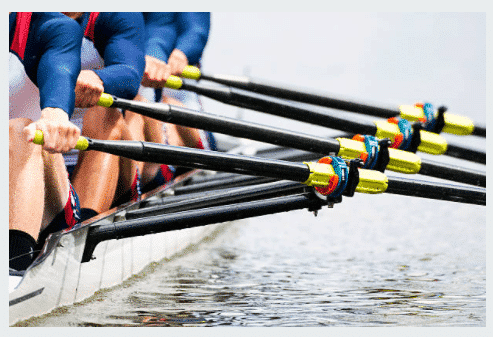 Burton leander rowing club tie