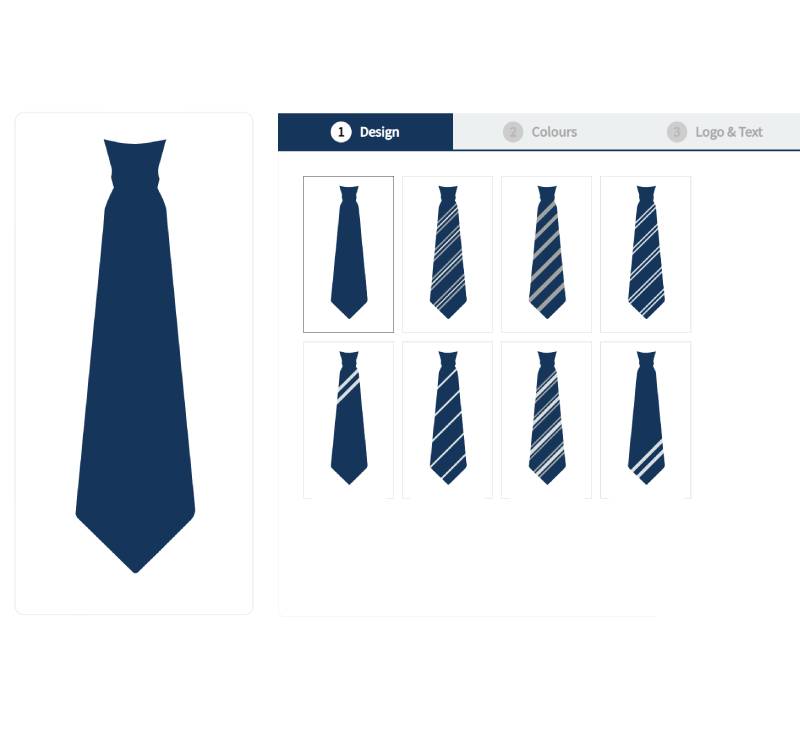 Secondary school ties / high school ties | eco-ties