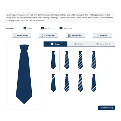 Design a tie